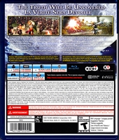 Sony PlayStation 4 Warriors Orochi 3 Ultimate Back CoverThumbnail